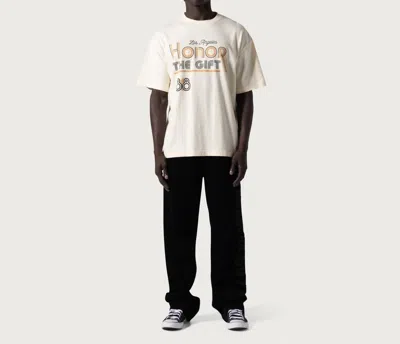 Honor The Gift Retro Honor Tee In Tan In Multi