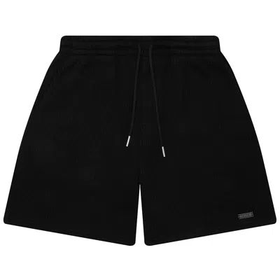 Pre-owned Honor The Gift Rib Knit Drawcord 7" Short 'black' | Men's Size S