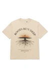Honor The Gift Roots Run Deep Graphic T-shirt In Neutrals
