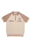 Honor The Gift Rosecrans Knit Polo In Cream