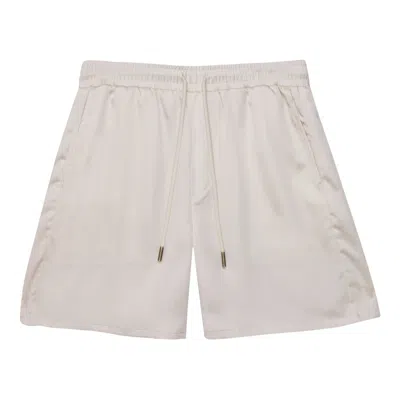 Pre-owned Honor The Gift Satin Drawcord 7" Shorts 'sand' | Brown | Men's Size S