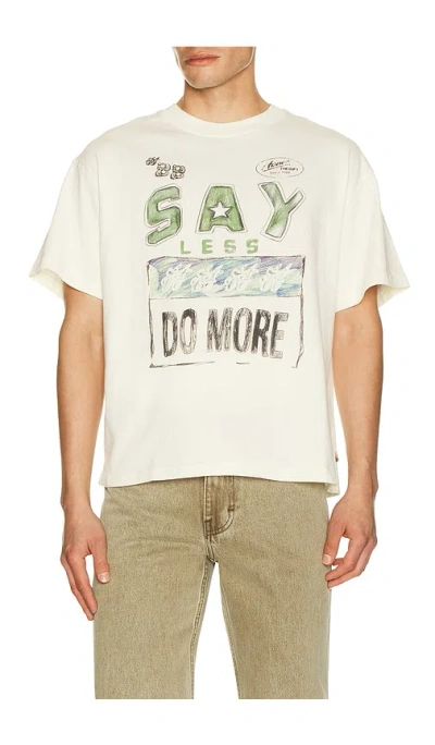 Honor The Gift Say Less Do More Tee In Multi
