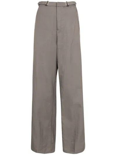 Honor The Gift Service Straight-leg Trousers In Grey