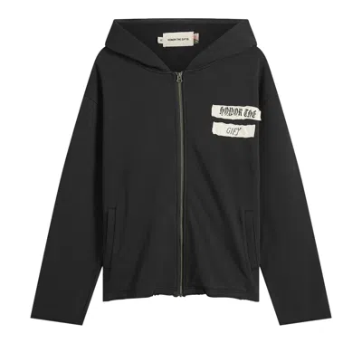 Pre-owned Honor The Gift Shit Since 1988 Zip Hoodie 'black' | Men's Size M