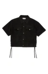 HONOR THE GIFT HONOR THE GIFT SHORT SLEEVE COTTON CORDUROY SHIRT JACKET