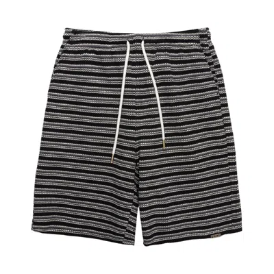Pre-owned Honor The Gift Speak Striped Short 'black' | Men's Size Xl