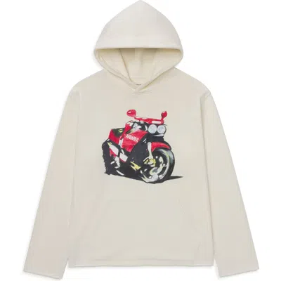 Honor The Gift Speedbike Graphic Hoodie In Neutral