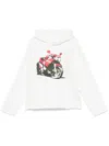 Honor The Gift Speedbike Hoodie In White