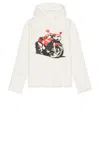 Honor The Gift Speedbike Hoodie In White