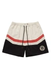 HONOR THE GIFT STRIPE TRACK SHORTS