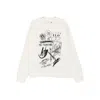 Honor The Gift Graphic-print Sweatshirt In White