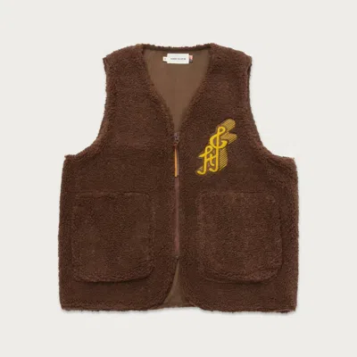 Honor The Gift Teddy Notes Vest In Brown