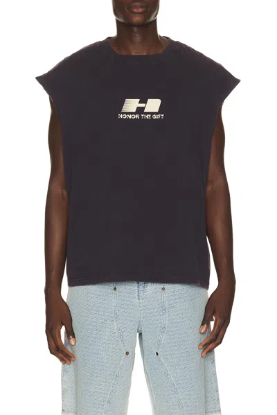 Honor The Gift The Frequency Graphic-print Tank Top In Animal Print