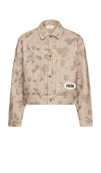 HONOR THE GIFT TONAL FLORAL JACKET