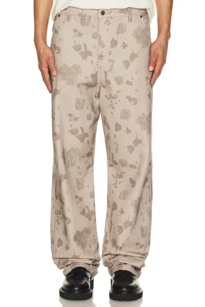 Honor The Gift Tonal Floral Pant In Neutral