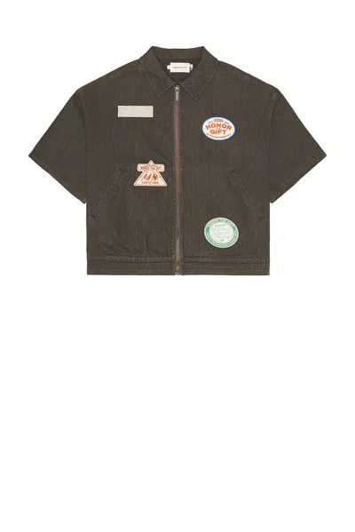 HONOR THE GIFT TWILL FULL ZIP SHIRT