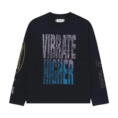 Pre-owned Honor The Gift Vibrations Long-sleeve Tee 'black'