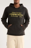 Honor The Gift Vintage Embellished Hoodie In Black
