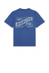 Honor The Gift Vintage Oil Tee In Blue
