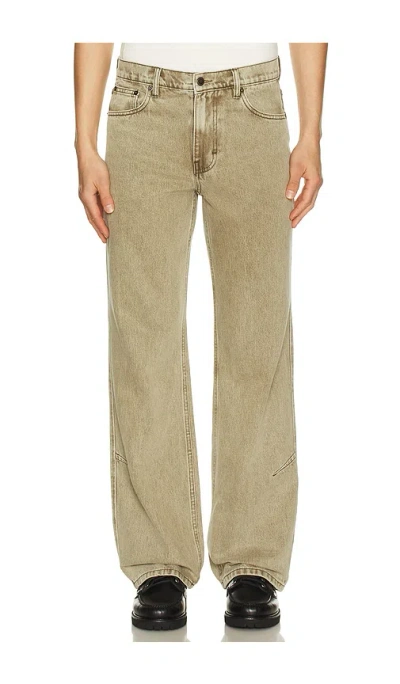 Honor The Gift Washed Twill Jean In Green