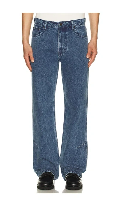 Honor The Gift Washed Twill Jean In Blue