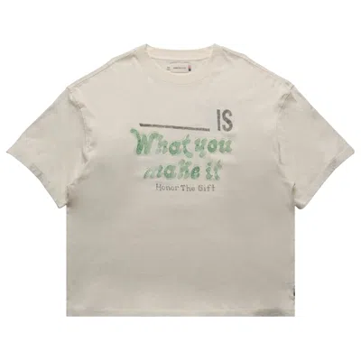 Pre-owned Honor The Gift What You Make It T-shirt 'white' | Men's Size S