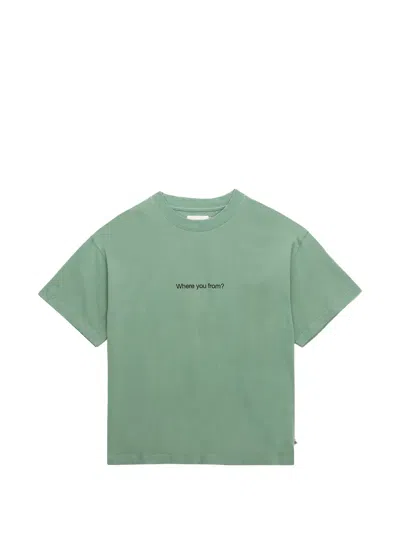 Honor The Gift Where You From Short-sleeves T-shirt In Green
