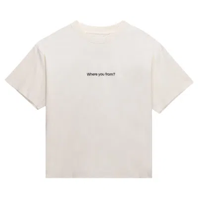 Pre-owned Honor The Gift Where You From Tee 'white' | Men's Size Xl