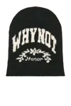 Honor The Gift Why Not Beanie In Black