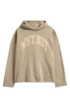 Honor The Gift Why Not Graphic Hoodie In Brown