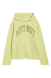 Honor The Gift Why Not Graphic Hoodie In Green