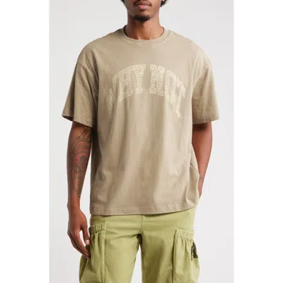 Honor The Gift Why Not Oversize Cotton T-shirt In Brown