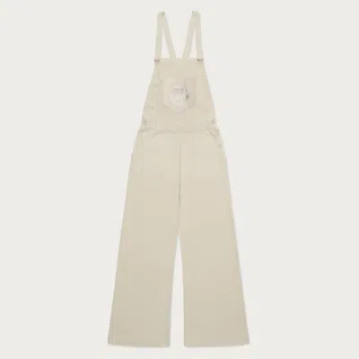 Honor The Gift Women's Labor Overall In Cream In Beige