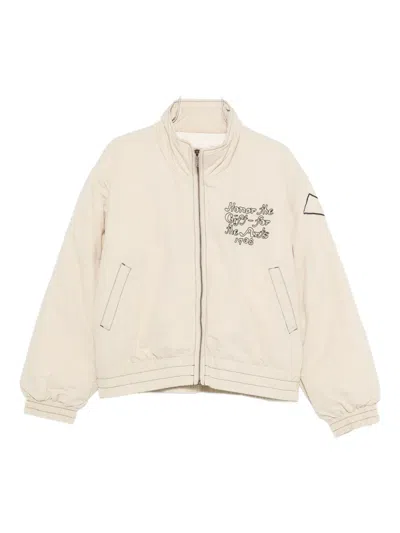 Honor The Gift Zip-up Bomber Jacket In Neutral