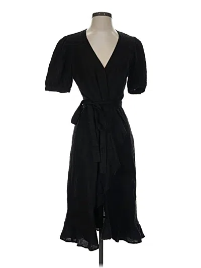 Pre-owned Honorine Casual Dress In Black