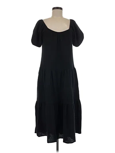 Pre-owned Honorine Casual Dress In Black