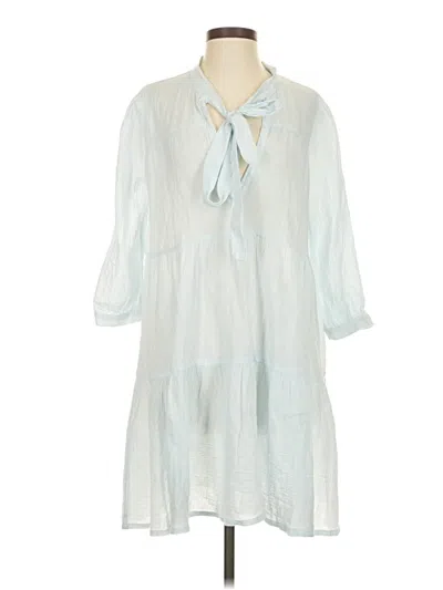 Pre-owned Honorine Casual Dress In Blue