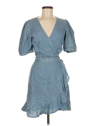Pre-owned Honorine Casual Dress In Blue