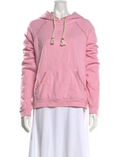 Pre-owned Honorine Crew Neck Long Sleeve Hoodie In Pink