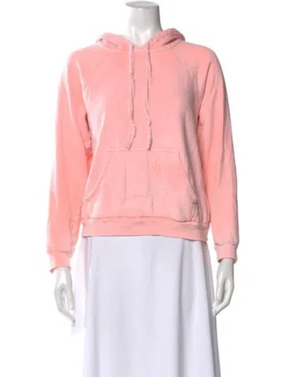 Pre-owned Honorine Crew Neck Long Sleeve Hoodie In Pink