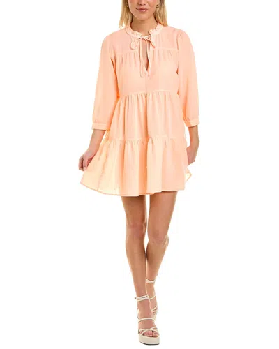 Honorine Giselle Mini Dress In Orange