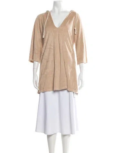 Pre-owned Honorine Top In Neutrals