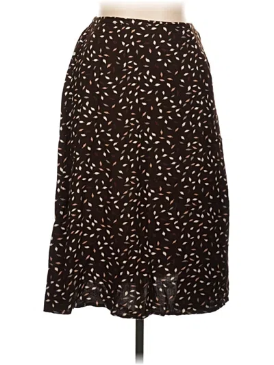 Pre-owned Honors Casual Skirt In Brown