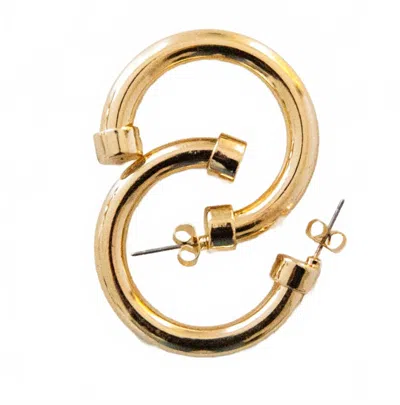 Hoo Hoops Women's Mini Hoops In Gold