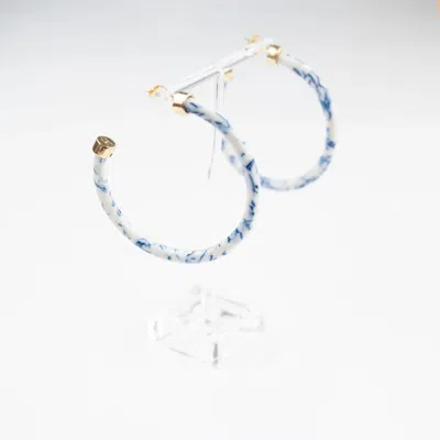 Hoo Women's Ps Earrings In Blue