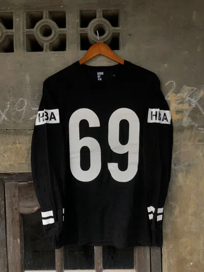 Pre-owned Hood By Air 69 Sex Long Sleeve In Black