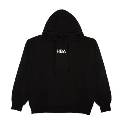 Pre-owned Hood By Air Black Logo Hoodie Size S In Multicolor