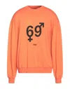 Hood By Air Sweatshirts In Orange
