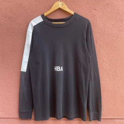 Pre-owned Hood By Air Playboi Carti Hba Tee Shirt In Black/white