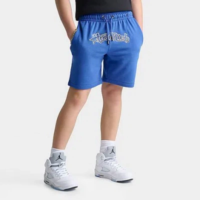 Hoodrich Big Kids Star Fleece Shorts In Blue